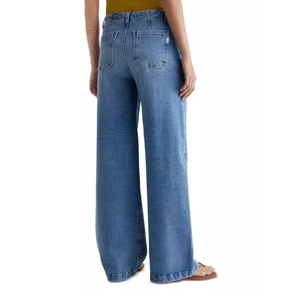 AG Adriano Goldschmied Stella Cinched Drawstring Jeans New! Size 27